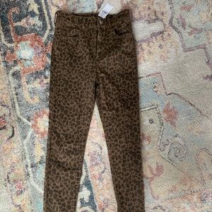 cheetah jeans